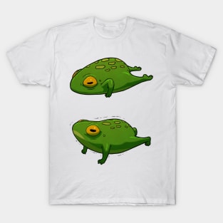 Yoga Frog Chaturanga Plank T-Shirt